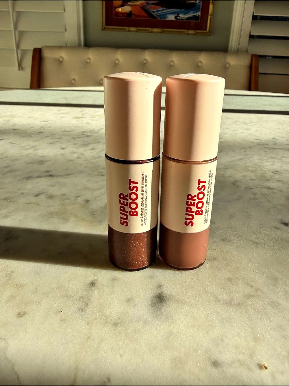 MAKE UP FOR EVER Super Boost Lip Gloss Brown Duo